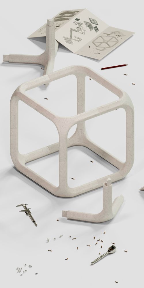 Rendering of warehouse redevelopment proposal in Stuttgart